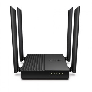 TP-LINK | AC1200 Wireless MU-MIMO Wi-Fi Router | Archer C64 | 802.11ac | 867+400 Mbit/s | Mbit/s | Ethernet LAN (RJ-45) ports 4